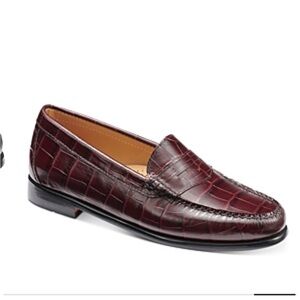 Weejuns Whitney Loafer Wine Croc